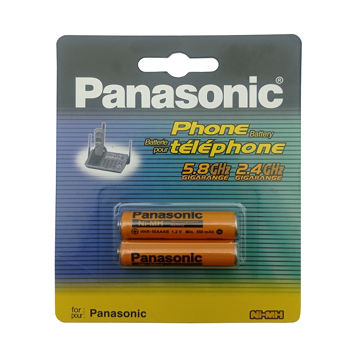 تصویر  باتری نیم قلمی قابل شارژ پاناسونیک HR550mah(شش ماه گارانتی)
