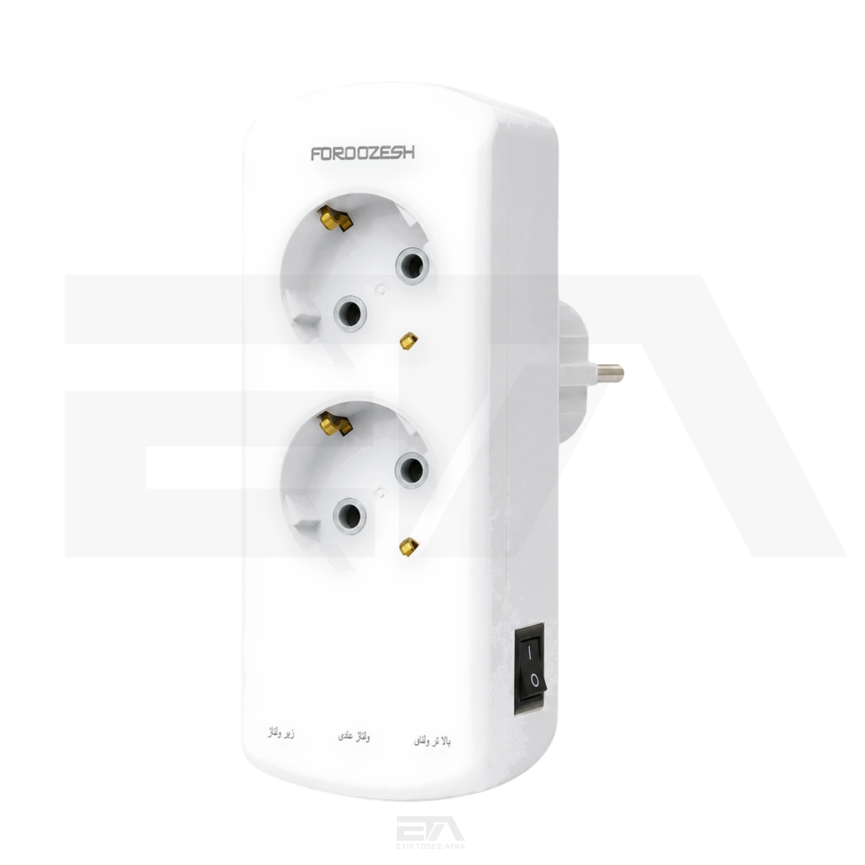 محافظ برق دوخانه فروزش مدل LOTUS LT200W
